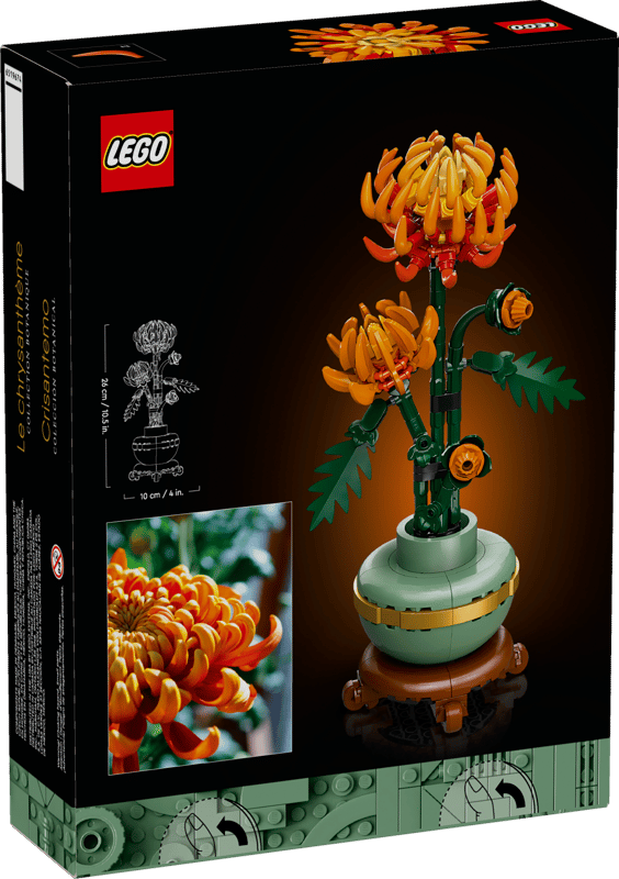 Chrysanthème- LEGO® Botanicals 10368 - Univers RcLoisirs