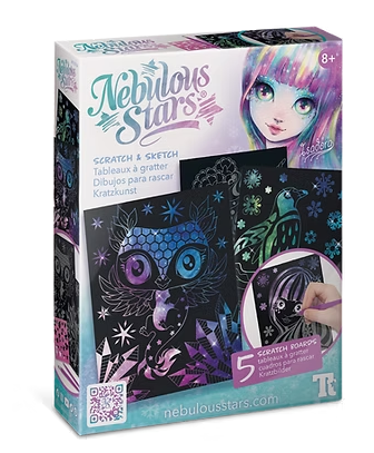 Tableaux à gratter - Nebulous Stars