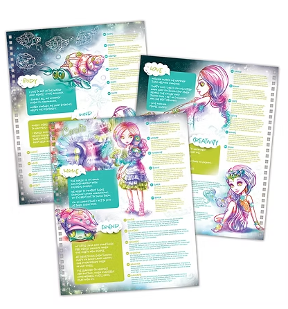 Livre de coloriage à pages noires - Nebulous Stars