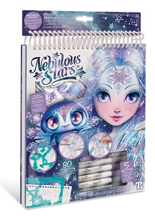 Carnet de croquis créatif d'Iceana – Nebulous Stars