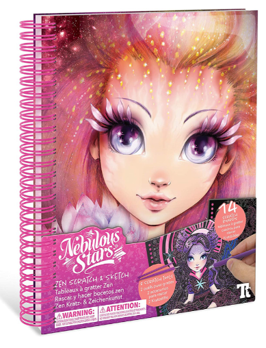 Tableaux à Gratter Zen - Nebulous Stars