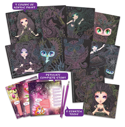 Tableaux à Gratter Zen - Nebulous Stars