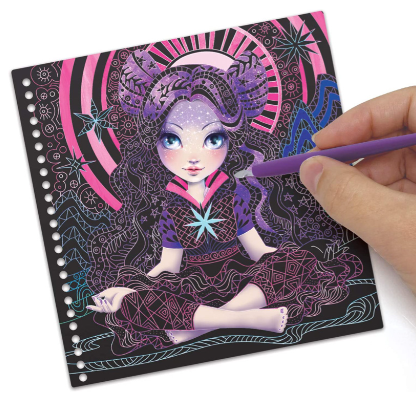 Tableaux à Gratter Zen - Nebulous Stars