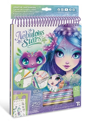 Carnet de croquis créatif de Nenuphia - Nebulous Stars