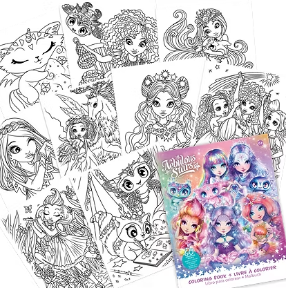 Livre de coloriage – Nebulous Stars