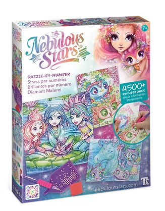 Strass par numéro - Arc-en-ciel - Nebulous Stars