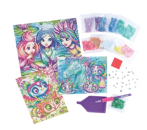 Strass par numéro - Arc-en-ciel - Nebulous Stars