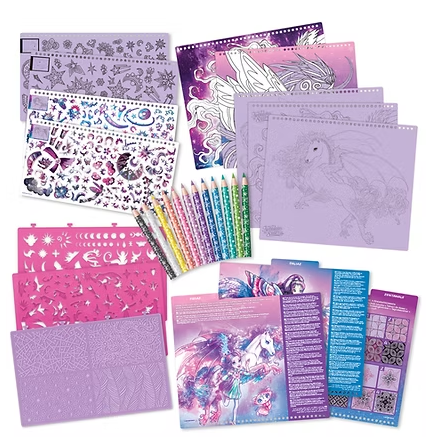 Carnet de croquis créatif - Firiaz & Daliaz - Nebulous Stars