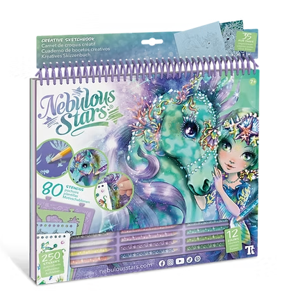 Carnet de croquis créatif - Ariaz & Joyiaz - Nebulous Stars
