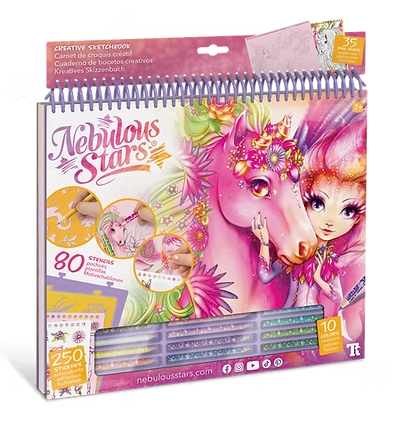 Carnet de croquis créatif - Lilyaz et Viviaz - Nebulous Stars