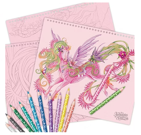 Carnet de croquis créatif - Lilyaz et Viviaz - Nebulous Stars