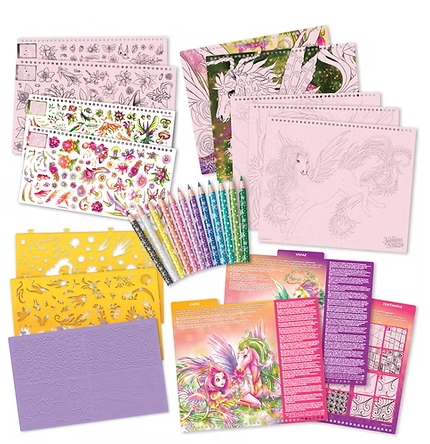 Carnet de croquis créatif - Lilyaz et Viviaz - Nebulous Stars