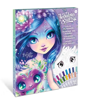 Ensemble de coloriage par numéro - Classique - Nebulous Stars
