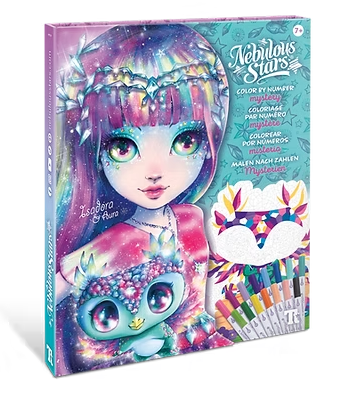 Ensemble de coloriage par numéro - Mystère - Nebulous Stars