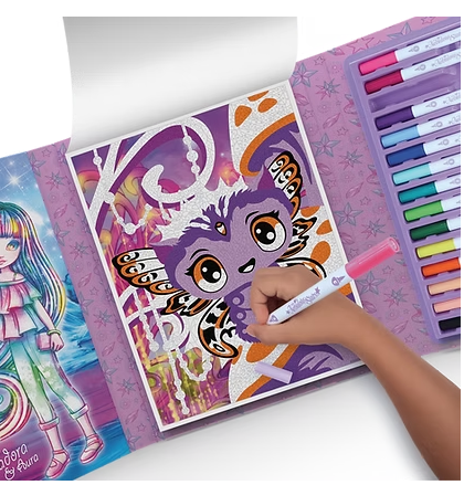 Ensemble de coloriage par numéro - Mystère - Nebulous Stars