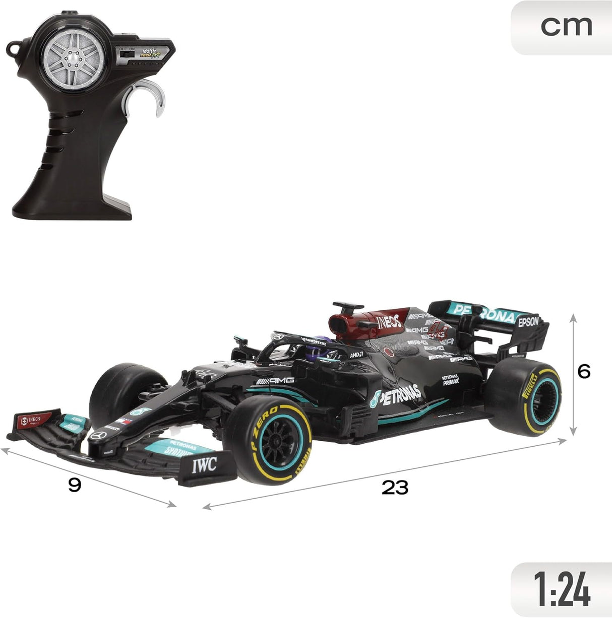 Mercedes-AMG F1 W12 – R/C 1:24 – Lewis Hamilton #44