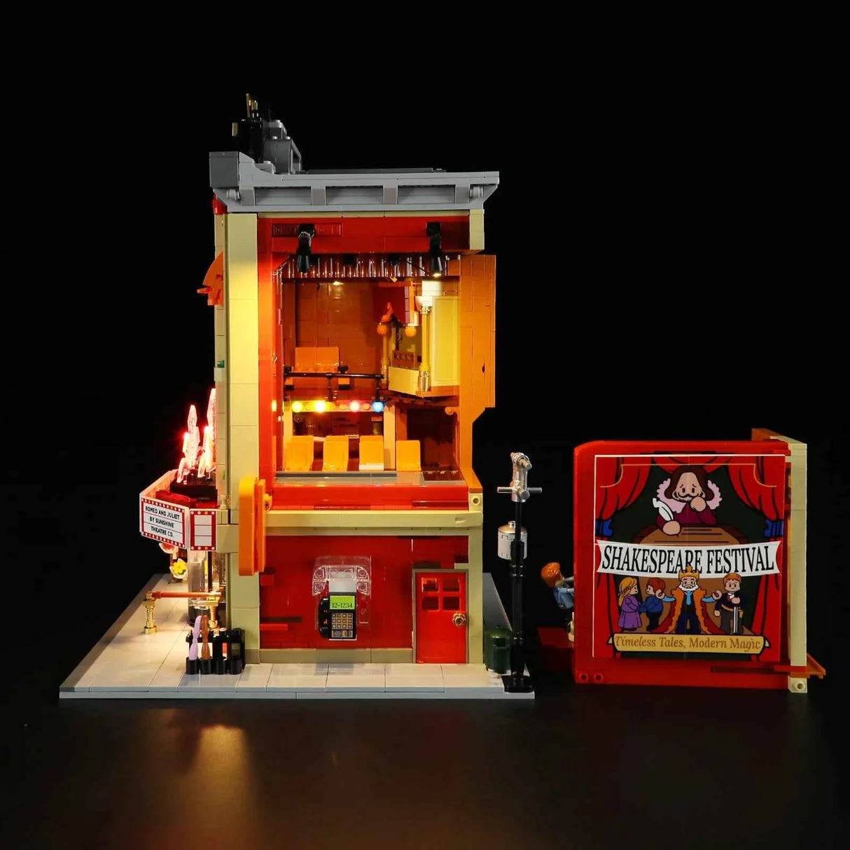 F9056 – Théâtre à balcon – Arts & Vie urbaine – 2445 pcs – Lumibricks