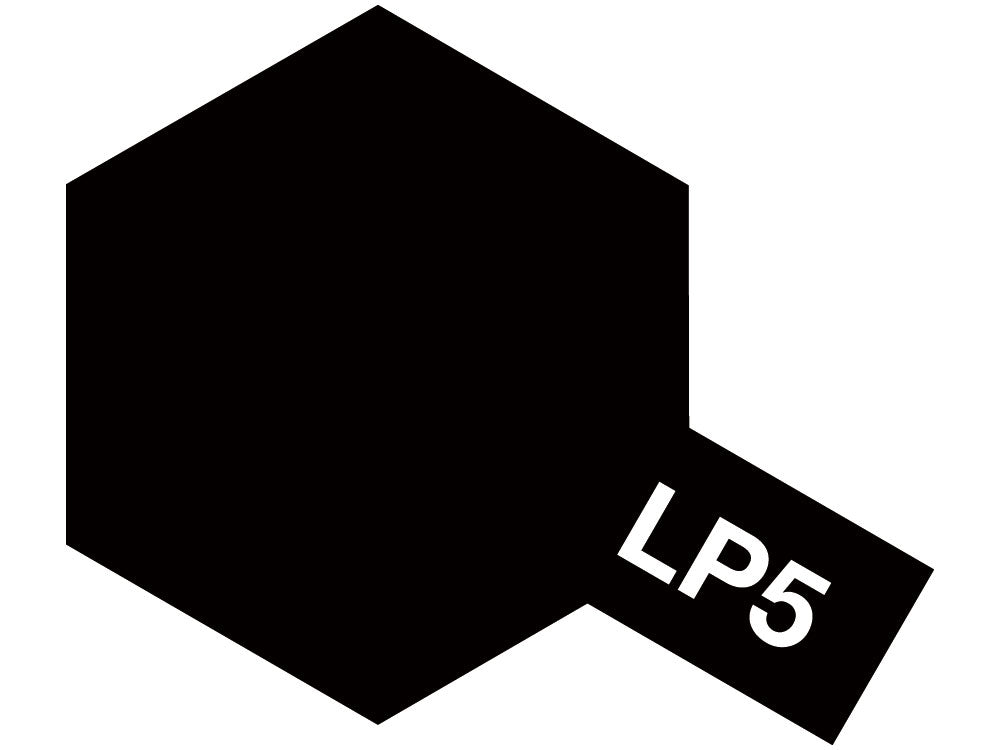 Tamiya LP-5 – Semi Gloss Black / Noir semi-brillant – Lacquer Paint – 10 ml - Univers RcLoisirs