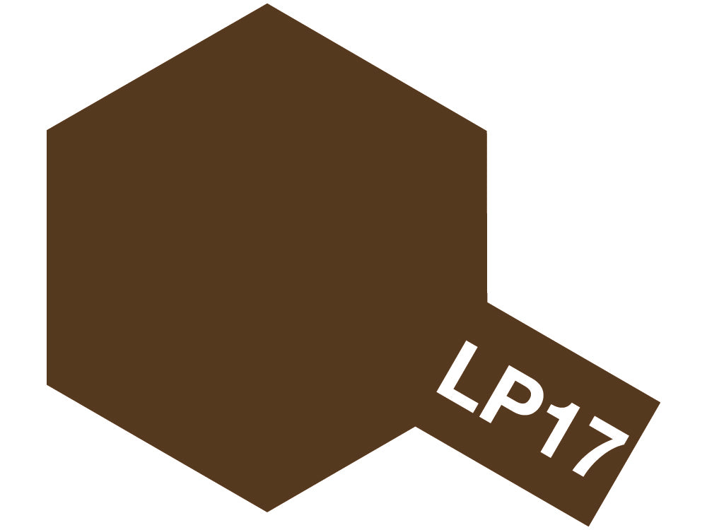 Tamiya LP-17 – Linoleum Deck Brown / Brun linoléum de pont – Lacquer Paint – 10 ml - Univers RcLoisirs