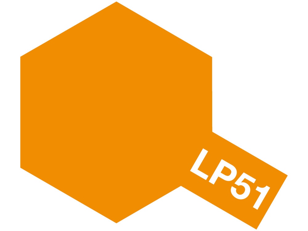 Tamiya LP-51 – Pure Orange / Orange pur – Lacquer Paint – 10 ml - Univers RcLoisirs