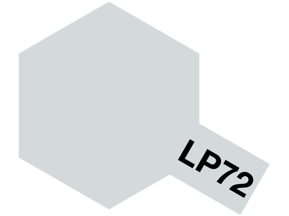 Tamiya LP-72 – Mica Silver / Argent mica – Lacquer Paint – 10 ml - Univers RcLoisirs