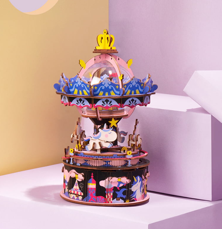 AM44 - Carrousel Nuit étoilée – Rolife – Miniature à assembler