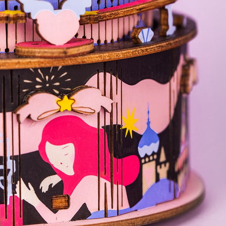 AM44 - Carrousel Nuit étoilée – Rolife – Miniature à assembler