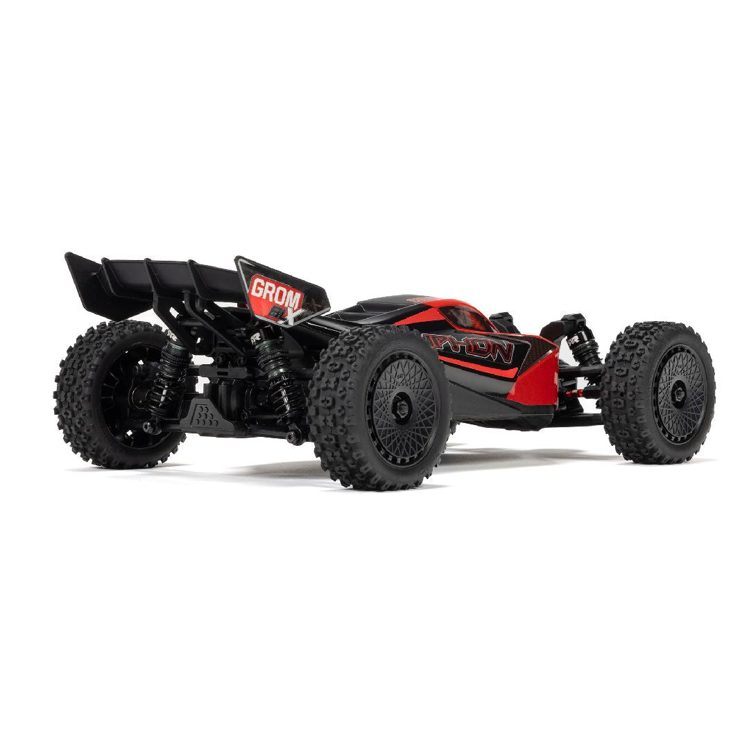 ARRMA Typhon Grom 2S ARA2306S buggy 1/14 RTR brushless 4WD, tout-terrain basher compact avec moteur Spektrum Firma 6000Kv, ESC 25A, batterie et chargeur inclus, univers RcLoisirs