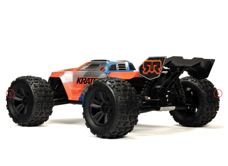 ARA8608V6 – Kraton 6S – 1/8 – RTR Brushless Speed Truck 4WD – Univers RcLoisirs