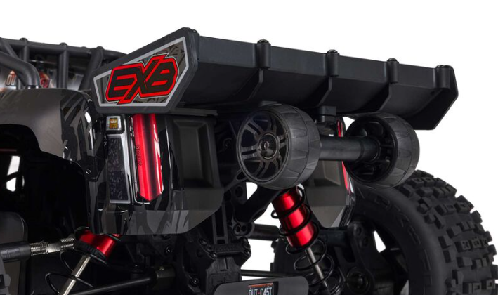 ARRMA ARA5810V2T1 – Outcast 8S EXB – Stunt Truck 1/5 RTR 4WD – Univers RcLoisirs