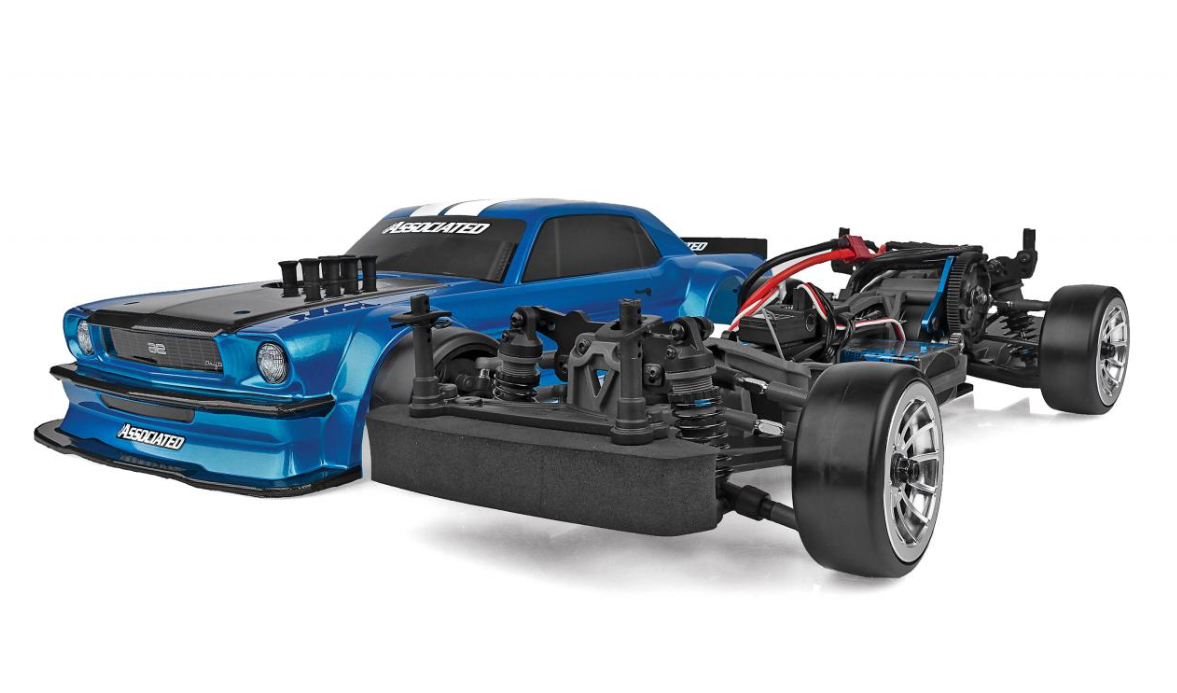 Team Associated DC10 Drift Car 1/10 RTR 2WD – Bleu – moteur brushless Reedy 3300 kV – châssis G10 – Univers RcLoisirs