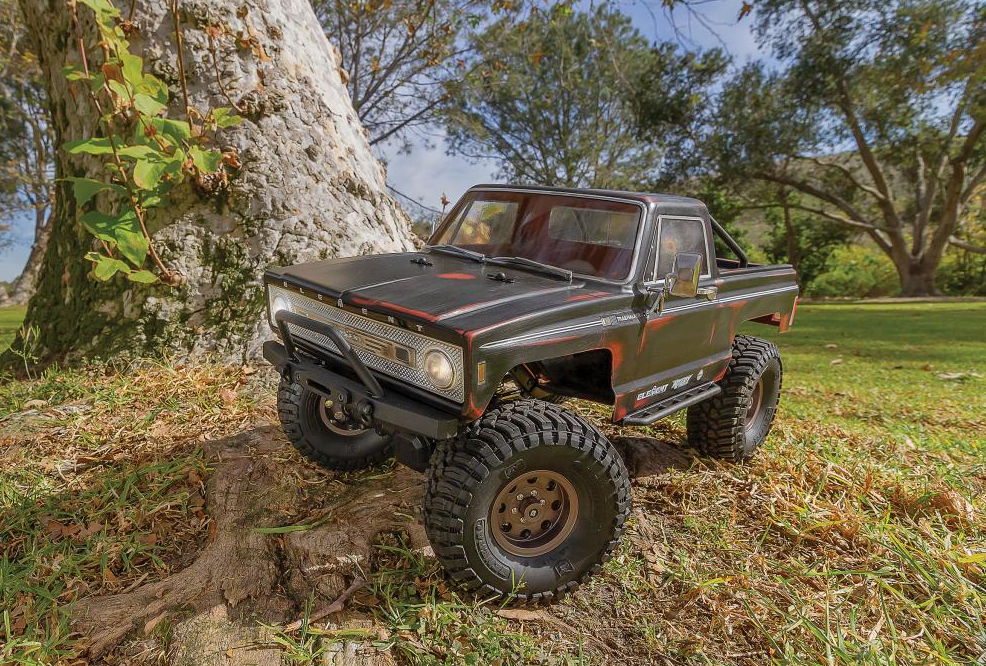ASC40119 – Enduro Trailwalker Black – 1/10 – RTR 4WD Rock Crawler - Univers RcLoisirs