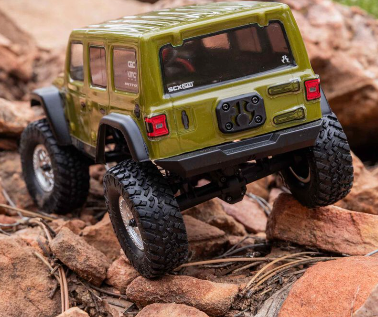 Axial SCX24 Jeep Wrangler JLU – Micro rock crawler RC 1/24 4×4 brushed – AXI00002V3 – Univers RcLoisirs