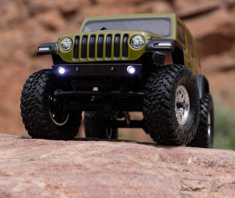 Axial SCX24 Jeep Wrangler JLU – Micro rock crawler RC 1/24 4×4 brushed – AXI00002V3 – Univers RcLoisirs