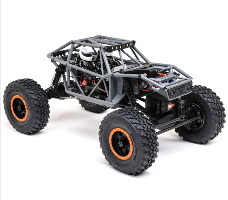 Axial UTB18 Capra 4WD 1/18 RTR – Modèle Orange – ponts portiques, châssis tubulaire – batterie Smart G2 & chargeur inclus – AXI01002V2 – Dernier modèle, discontinué – Univers RcLoisirs