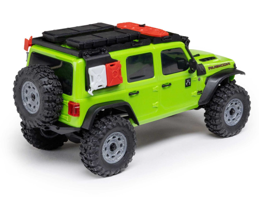 AXI-2261 – SCX30 Jeep Wrangler JLU – 1/30 – RTR 4WD Brushed Micro Rock Crawler - Univers RcLoisirs