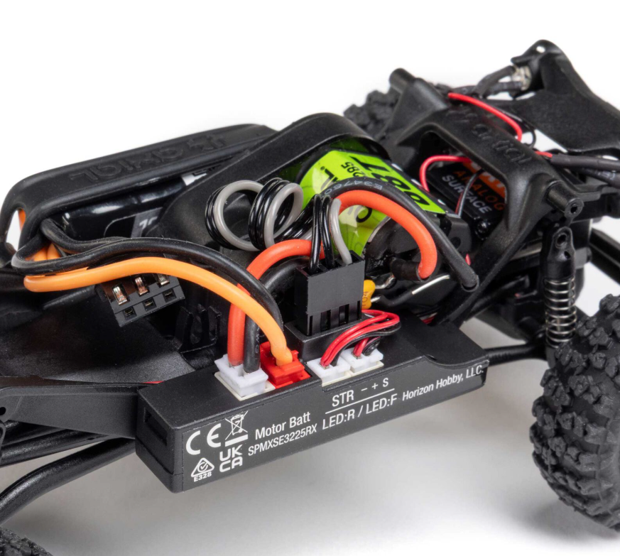 AXI-2261 – SCX30 Jeep Wrangler JLU – 1/30 – RTR 4WD Brushed Micro Rock Crawler - Univers RcLoisirs