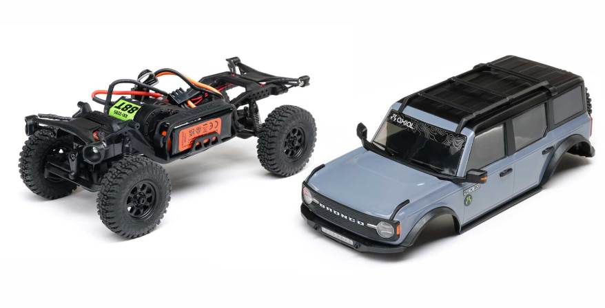 AXI2048 – SCX30 Ford Bronco – 1/30 – RTR 4WD Rock Crawler - Univers RcLoisirs