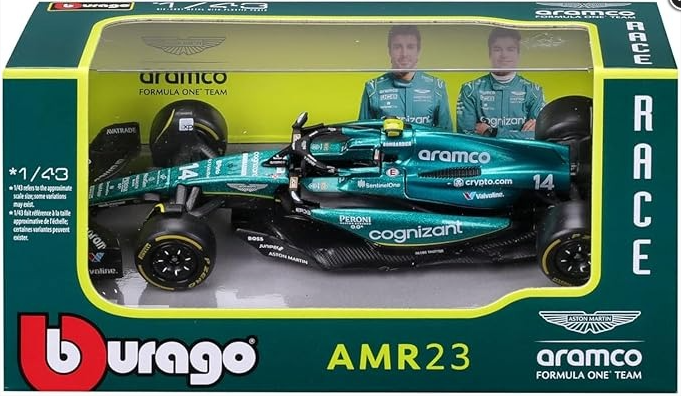 Aramco AMR23 #14 - F1 – Édition 2023 – Échelle 1:43