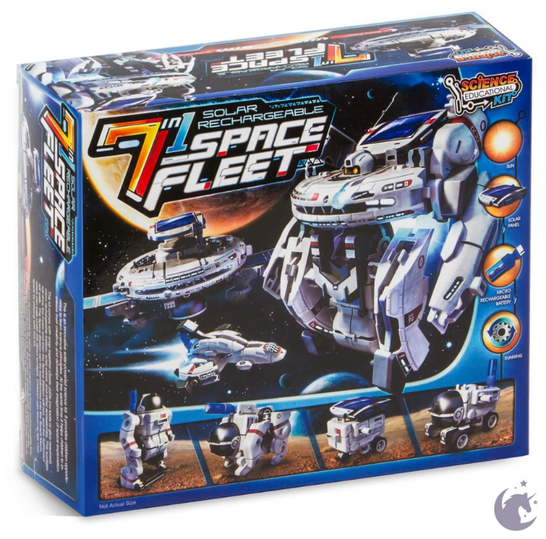 Flotte spatiale 7-en-1 – Découverte Robotique