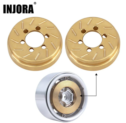 CRAW18015 – Contrepoids internes en laiton pour roues 1.9/2.2 (2 pcs)