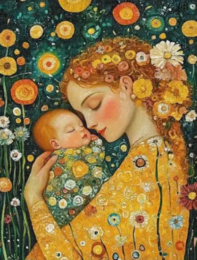 Steampunk Clockwork - 30×30cm – Round Diamonds