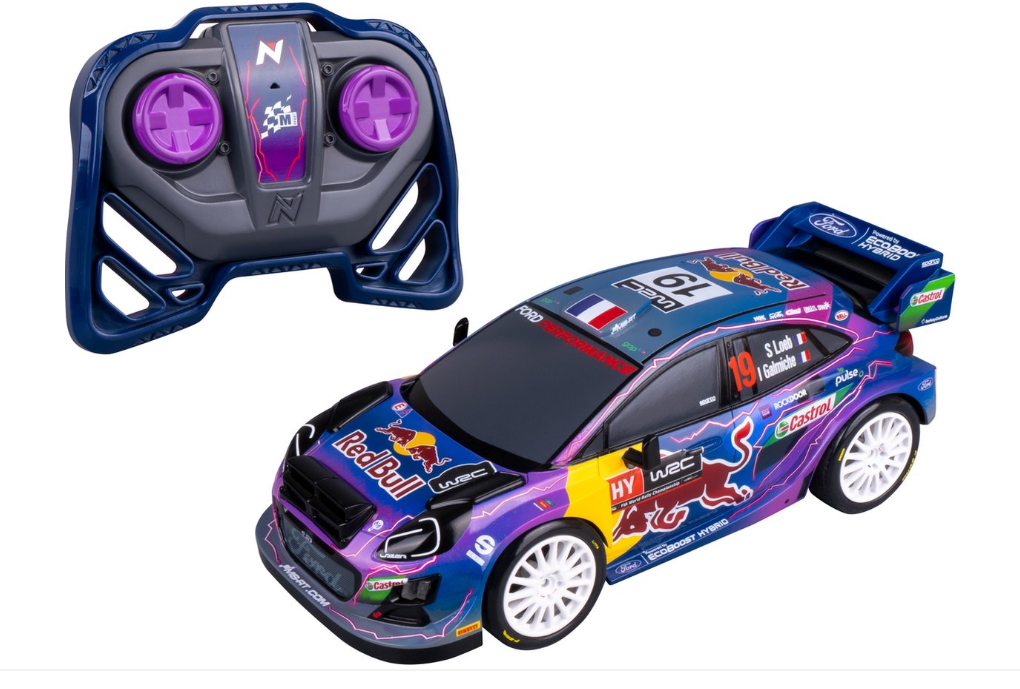 Red Bull Night Mode / Puma #19 – R/C 1:18 – Loeb & Galmiche - NIKKO
