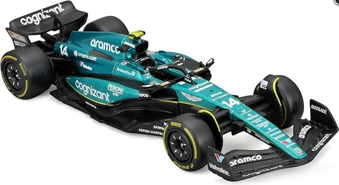 Aramco AMR23 #14 - F1 – Édition 2023 – Échelle 1:43