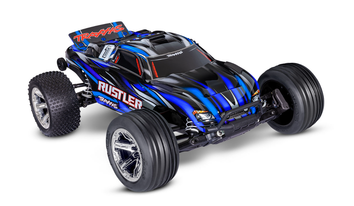TRA37354-4 – Rustler 2WD BL-2s HD – 1/10 – RTR - Stadium Truck