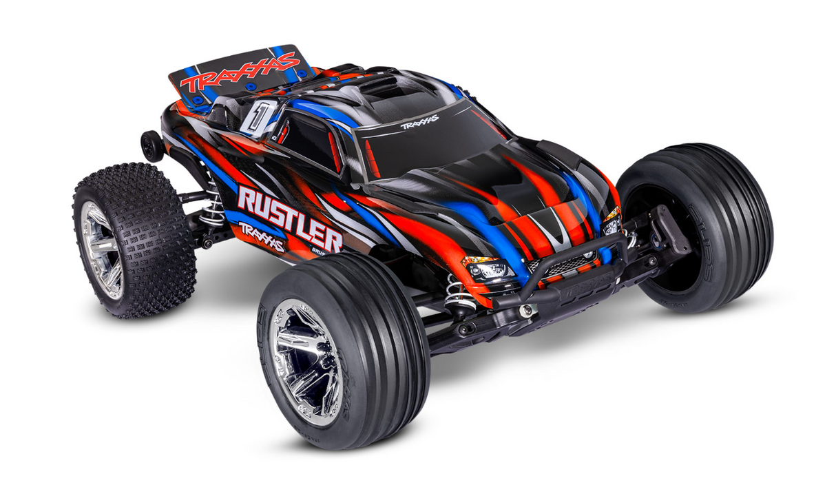 TRA37354-4 – Rustler 2WD BL-2s HD – 1/10 – RTR - Stadium Truck