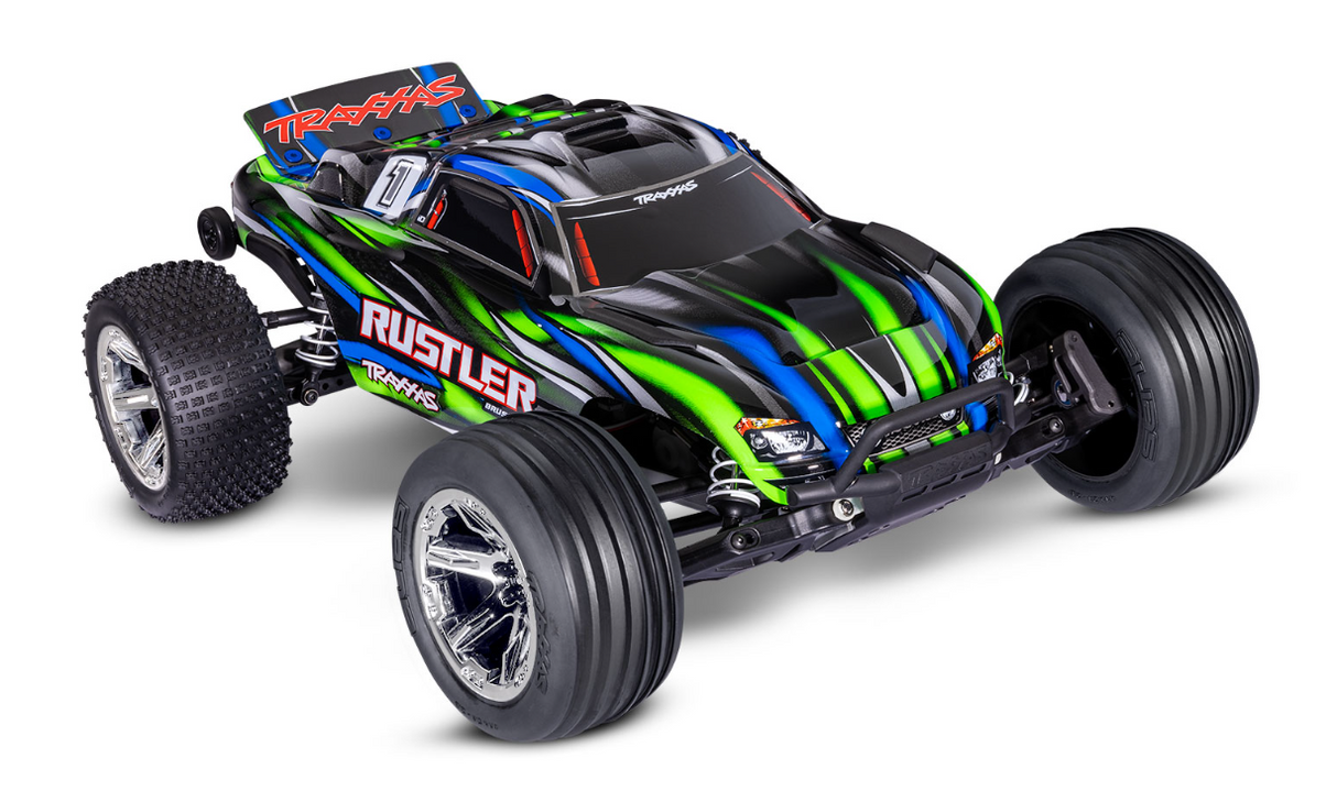 TRA37354-4 – Rustler 2WD BL-2s HD – 1/10 – RTR - Stadium Truck