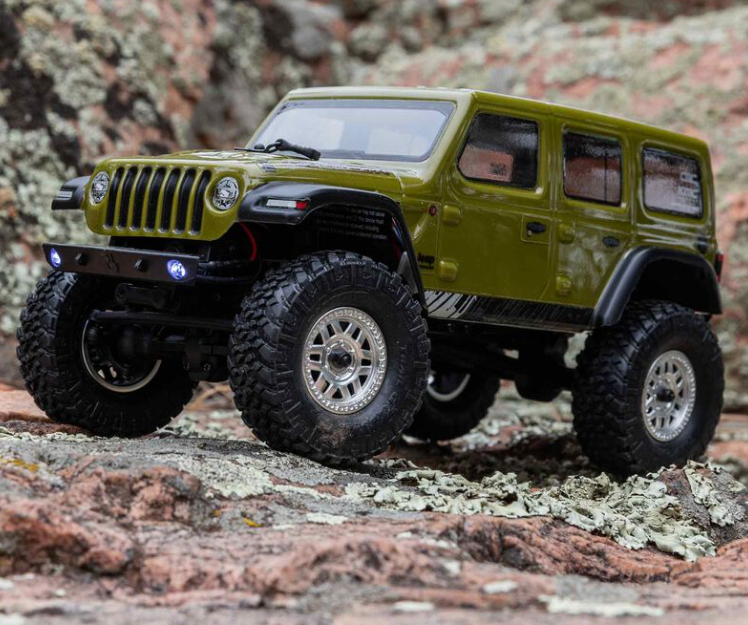 AXI00002V3 – Axial SCX24 Jeep Wrangler JLU – 1/24 – 4×4 Rock Crawler – RTR