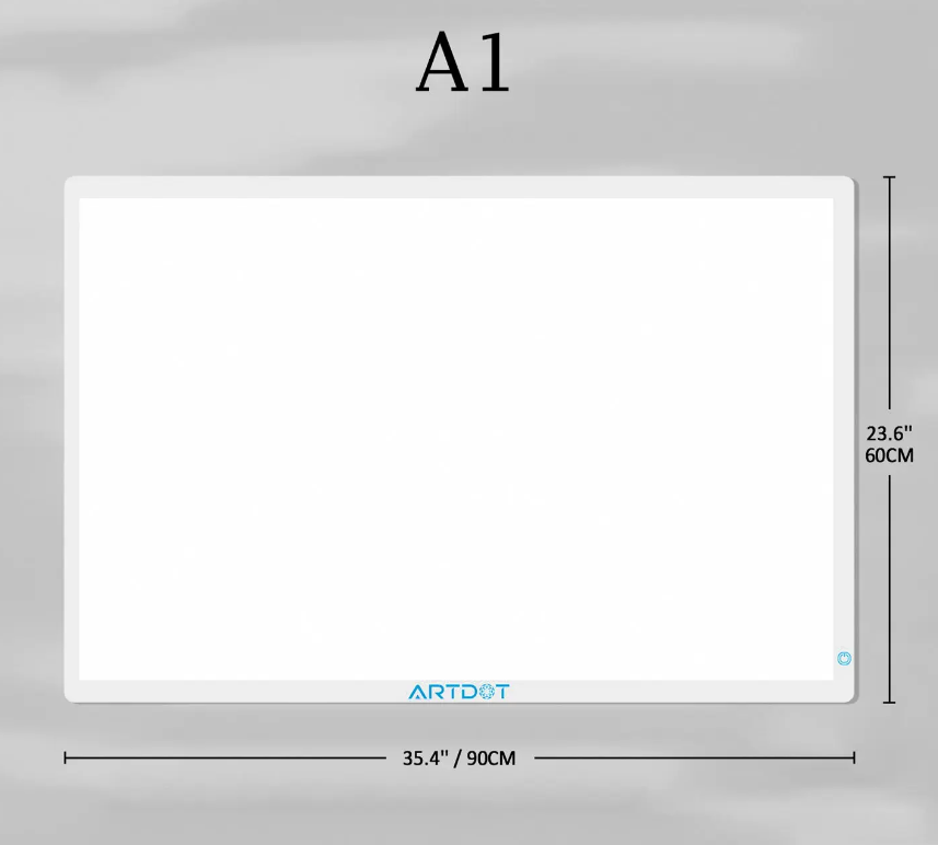 Artdot - Planche lumineuse A1 LED - USB - 1500lux