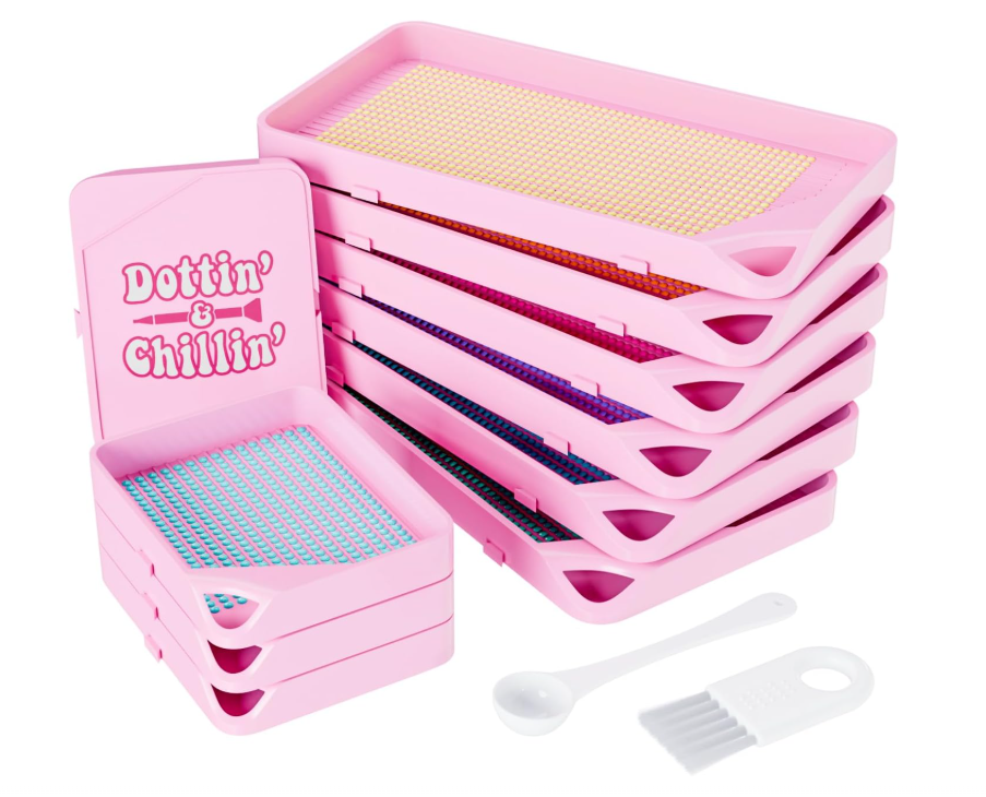 Artdot - Kit de plateaux pour peinture diamant – 10 pièces